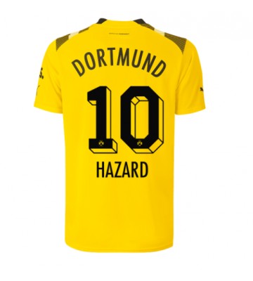 Borussia Dortmund Thorgan Hazard #10 Tredjedrakt 2022-23 Kortermet